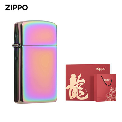 ZIPPO打火机纤巧金幻彩送礼