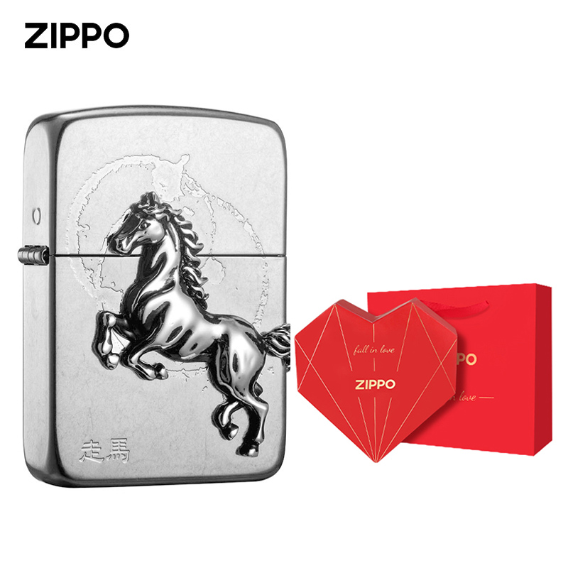 ZIPPO韩版1941复刻机走马打火机