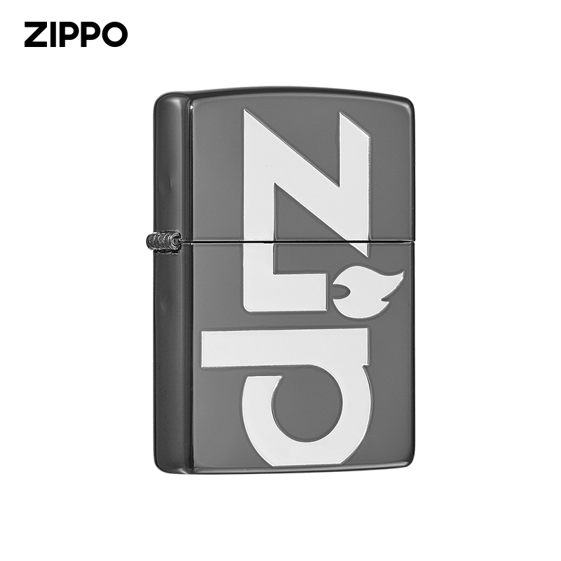 zippo打火机正品双面大LOGO送礼