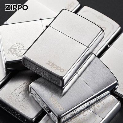 ZIPPO经典logo打火机男友礼物