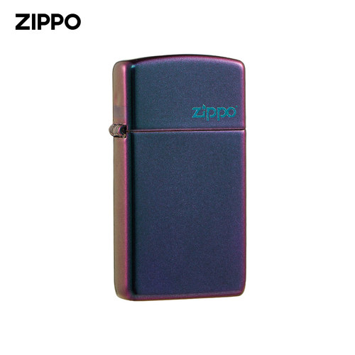 zippo打火机正品纤巧幻彩商标