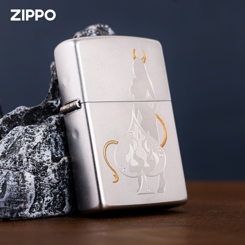 ZIPPO打火机美版魔女魅影送礼
