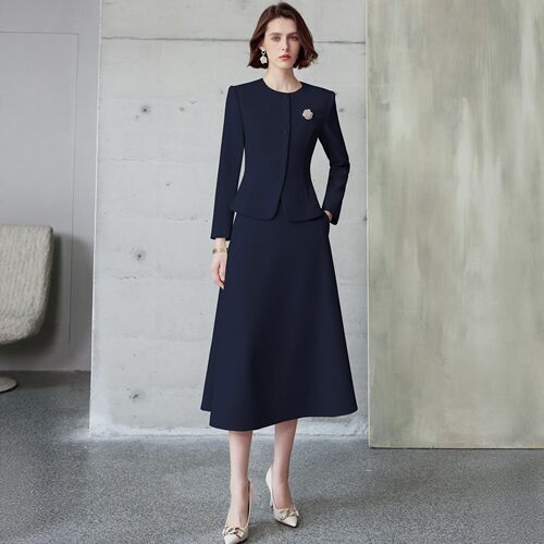 AD批发团购西装套装裙工作服礼服