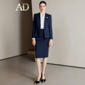 正式 外套女职业售楼部销售工作服商务正装 场合 套装 AD高端气质西装