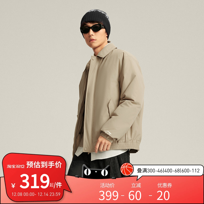 李宁羽绒服 运动生活系列 男女同款防泼水防风抗静电保暖短羽绒服