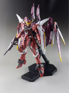 万代mg模比高gk机动战士高达seed正义模型代工喷涂私人定制成品