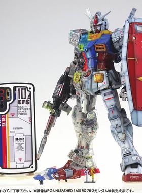 万代PGU高达pg78元祖1/60 RX-78-2 元祖高达2.0拼装代工链接