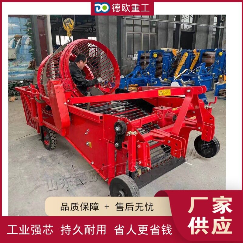 农用滚筒式残膜回收机废旧垃圾地膜捡拾机多功能秸秆根茬清理机