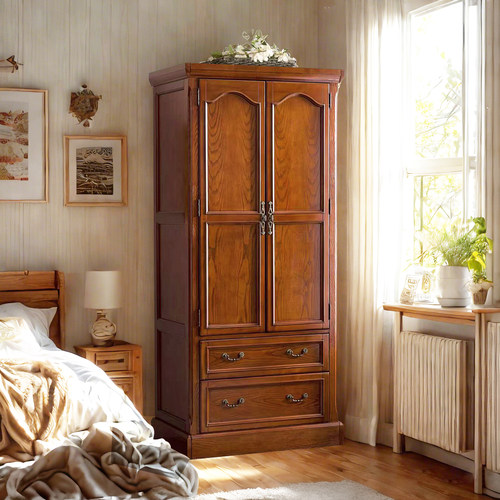 全实木衣柜成品整装发货工厂直销
