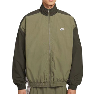 Nike 010 耐克男子舒适防风立领拉链梭织休闲运动夹克外套FZ0249
