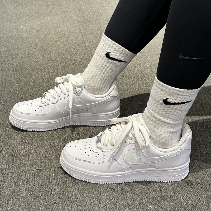 Nike/耐克Air Force 1空军一号GS款百搭休闲运动板鞋DH2920-111