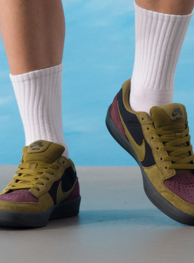 Nike/耐克SB FORCE 58男女低帮经典百搭复古板鞋滑板鞋DV5477-008