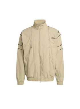 adidas阿迪达斯男子防风舒适运动梭织休闲宽松立领夹克外套KE0095