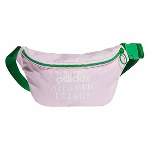 adidas 拉链开合运动腰包胸包斜跨包HI4919 阿迪达斯三叶草女款