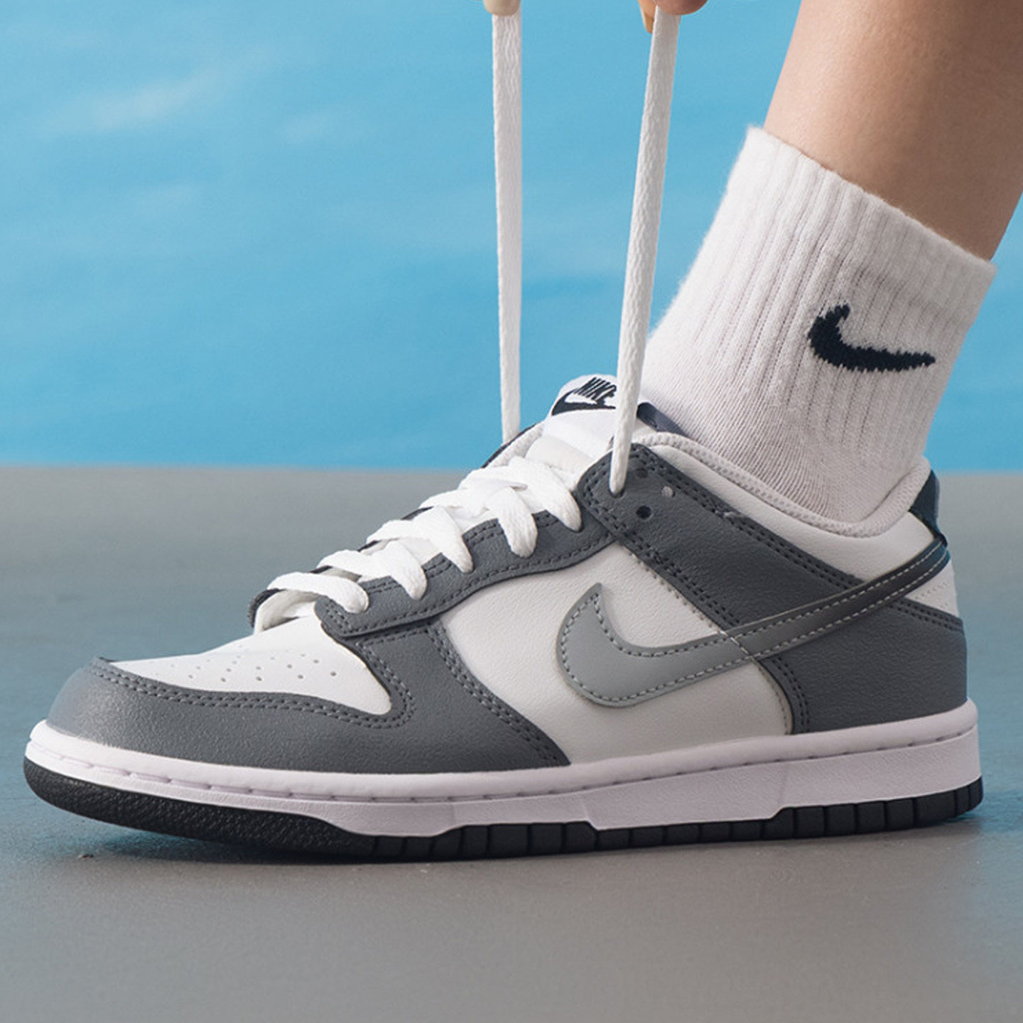 Nike耐克Dunk大童GS低帮休闲缓震舒适透气复古运动板鞋HM9617-001