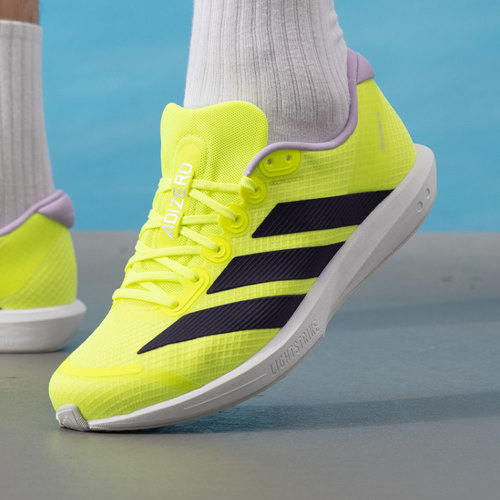 ADIDAS男女款低帮防滑耐磨跑步鞋
