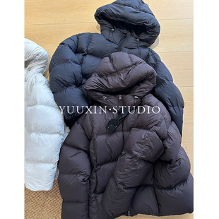 【YUUXIN】泡芙羽绒服~90%白鸭绒 冬季连帽轻盈安心羽绒服
