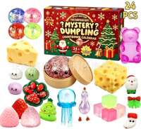 Cross-border adult stress-relieving toy, mysterious dumpling bag, Pinching fun calendar blind box, slow rebound, stress-relieving and venting tool thumbnail 4