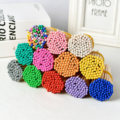 批发安全散装火柴彩色老式香薰蜡烛加长火柴棒精致火材杆matches