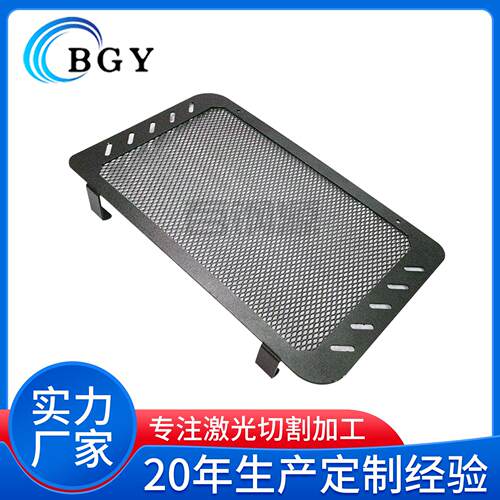 春风400NK街车水箱防护网CF650NK摩托车不锈钢水箱网散热护罩加工
