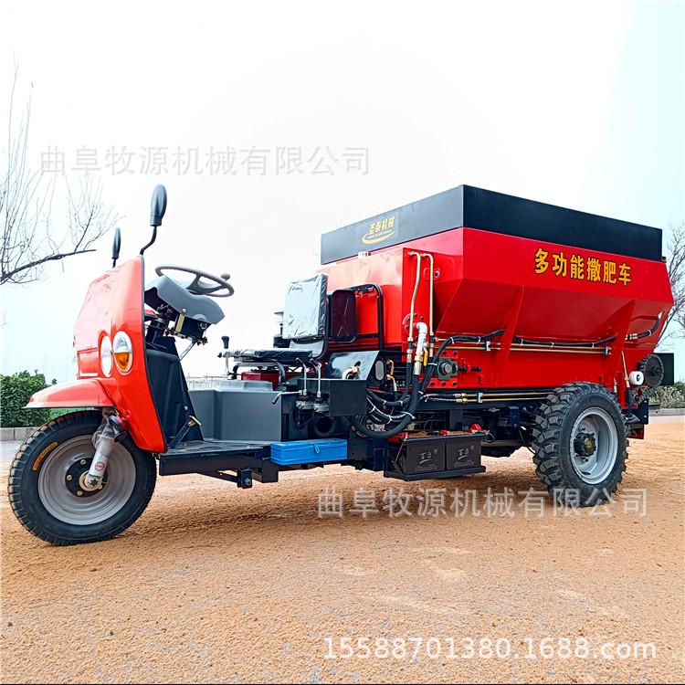 云南养殖场牛粪撒粪车 解放双手农机具 干湿两用撒粪车