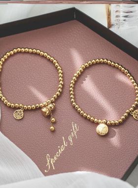 新款转运暴富招财葫芦手链不掉色