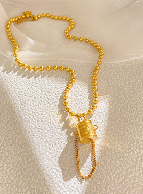 2025新款欧美风时尚轻奢钛钢项链