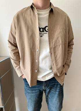 大依无忧长袖加肥加大码衬衣