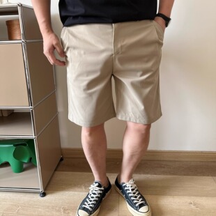 大码 五分裤 男装 休闲短裤 简约通勤胖子加肥加大男士 大依无忧夏季