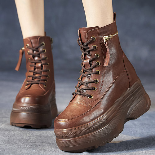 嫔妃丽人马丁靴聚氨酯短筒靴轻便