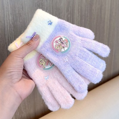 小马宝莉儿童五指手套冬季加厚