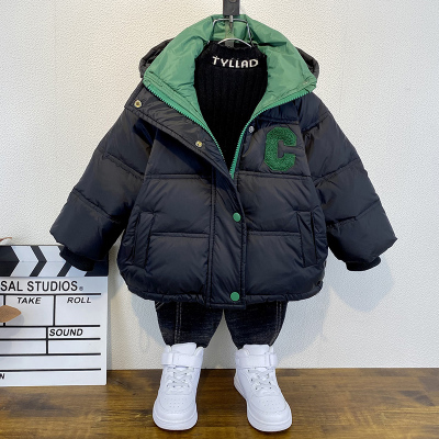 男童加厚羽绒服2025新款儿童棉服