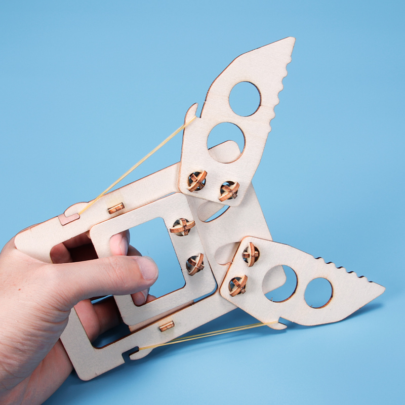 科技小制作发明diy手工益智科学生实验套装实验材料教具机械钳