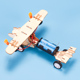 科技小制作发明物理diy手工益智科学生实验套装 双螺旋桨飞机材料