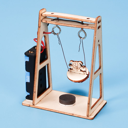 科技小制作发明diy手工益智科学生实验套装材料实验教具电磁秋千