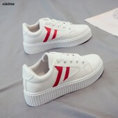 百搭学生韩版 2025年春秋新款 网红板4Y 爆款 帆布潮鞋 小白女鞋 休闲鞋