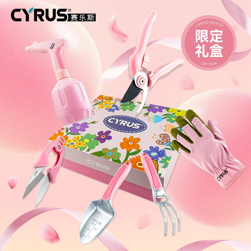 赛乐斯园艺工具套装礼盒六件套