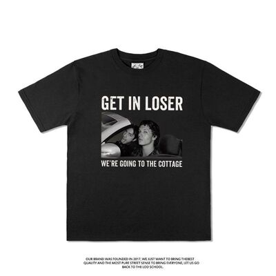 ilya Rozanov shane巅峰对决同款短袖T恤夏季纯棉heatedrivalry