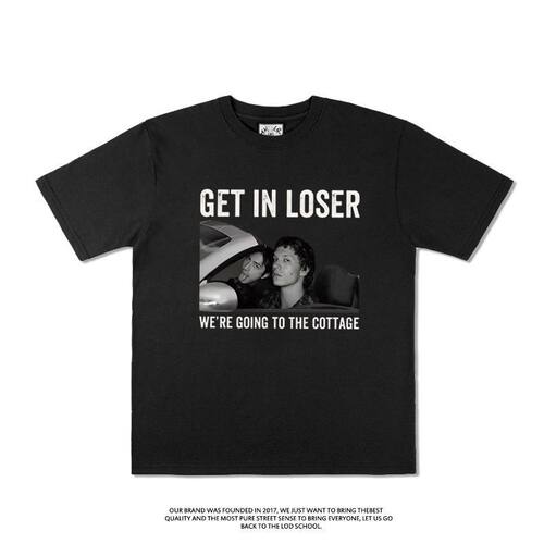 ilya Rozanov shane巅峰对决同款短袖T恤夏季纯棉heatedrivalry