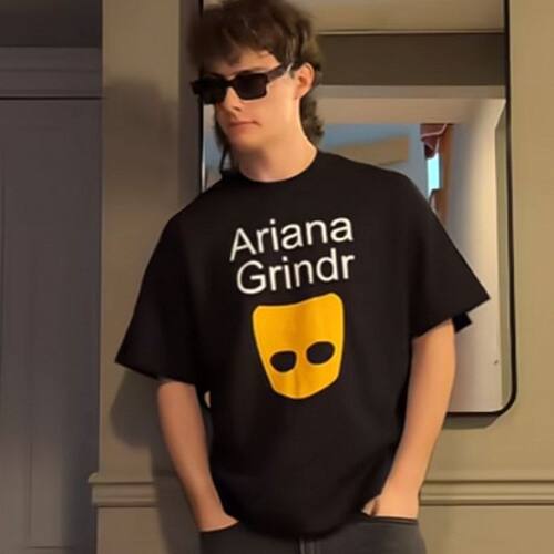 ARIANA GRINDR爱莉安娜布拉迪ARIANA GRANDE短袖T恤A妹周边