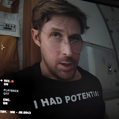 美剧挽救计划瑞恩高斯林同款I Had Potential趣味物理科学短袖t恤