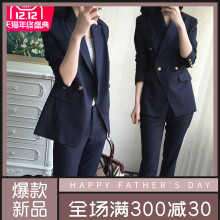 休闲小个子西装套装女2025新款高级感职业正装气质工作服西服外套