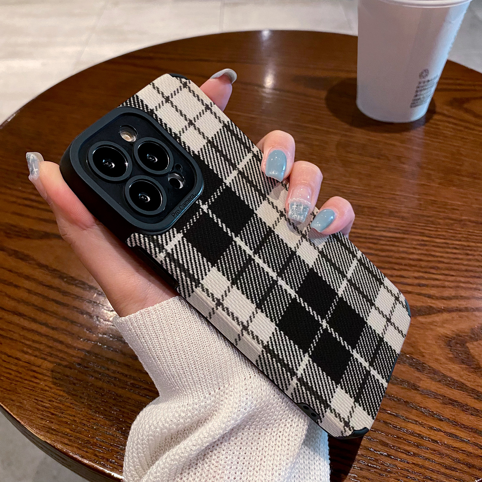 适用vivo x90 60 x70 x80 x50 pro手机壳x27 x20 x23幻彩版x80pro皮质软全包防摔保护套小众拼色千鸟涂鸦格子