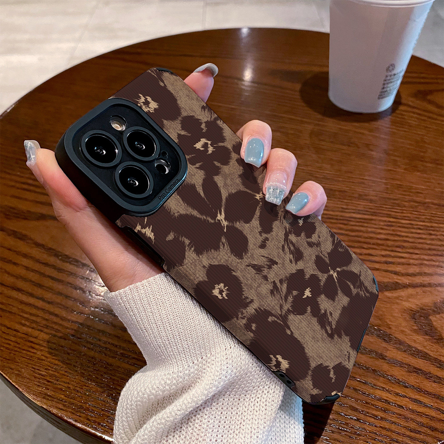 适用小米红米note15pro手机壳新款note14/12/11/10防摔plus硅胶12t皮质软高级感小众保护套复古棕咖花朵豹纹,3C数码配件,手机保护套/壳,淘宝优惠券,粉丝福利购,淘宝优惠卷