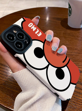 潮牌卡通适用vivo y70s y71t y73s y76s 74s手机壳10 20 y30 17 y5s y52s新款全包高级硅胶套软壳红色芝麻街