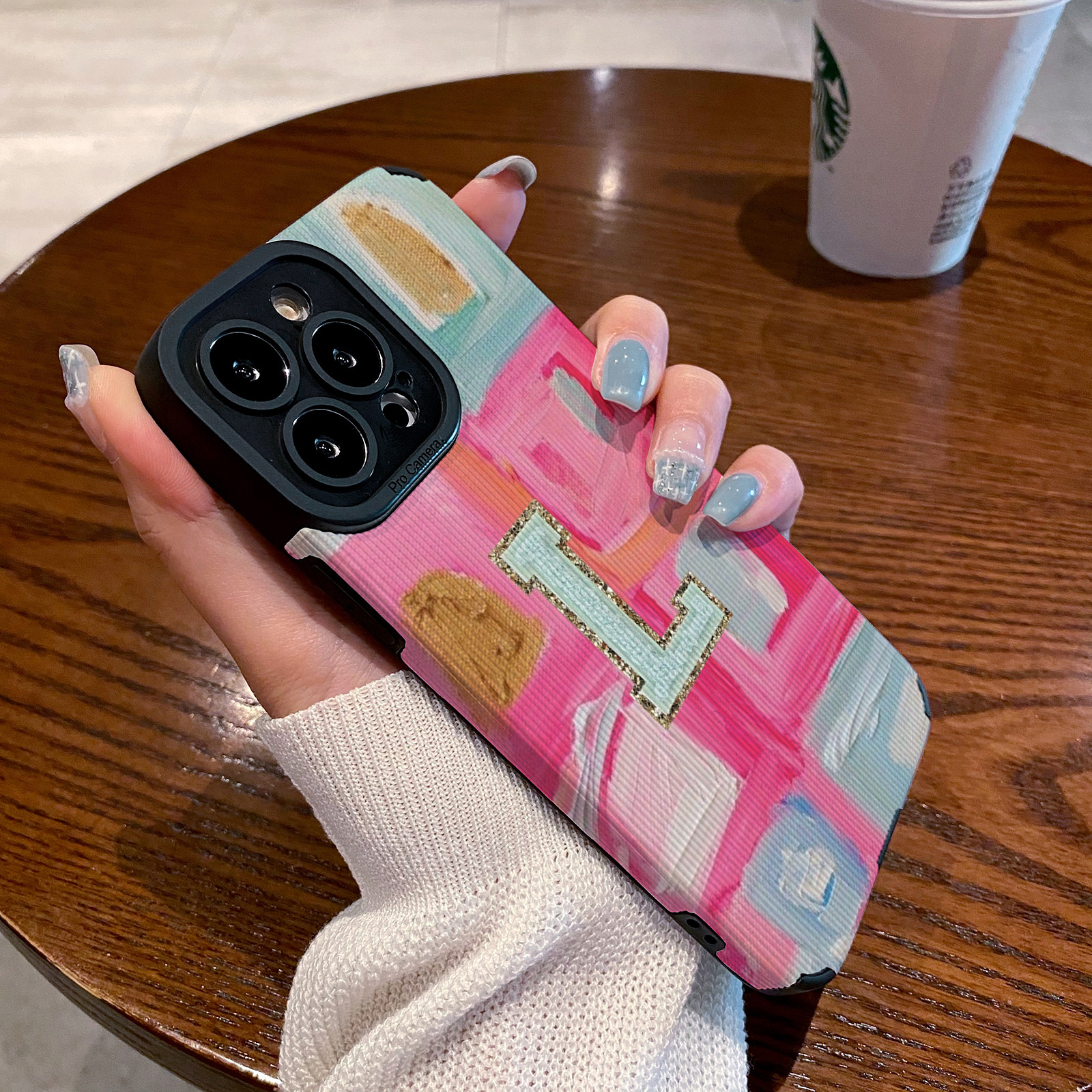 小众个性油画英文适用vivo S15 S12 S10 pro手机壳vivo s9 s7 s6 s5 s1 s15e s30 e保护套硅胶壳软男女高级感