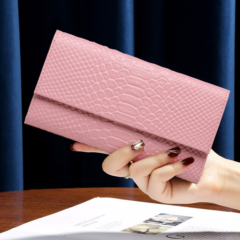 大容量大钞夹高档真皮鳄鱼纹超薄简约轻便多卡位卡包长款三折钱包,箱包皮具/热销女包/男包,钱包,淘宝优惠券,粉丝福利购,淘宝优惠卷