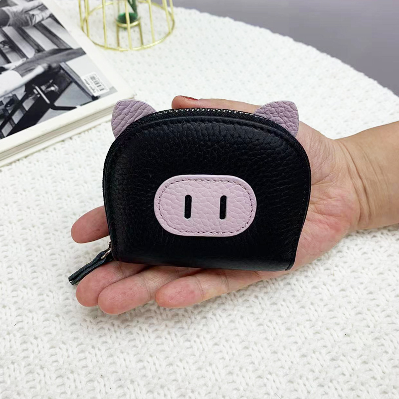 小巧卡片证件包拉链零钱包头层牛皮软2025新款真皮多卡位卡包女式