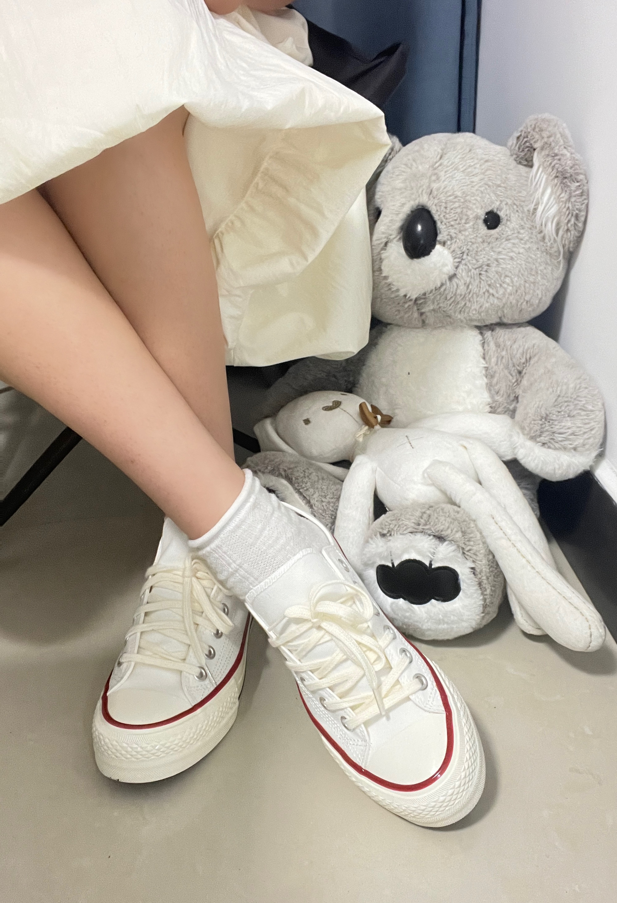 厚底低帮帆布鞋女2026新款韩版ins潮美式复古板鞋学生休闲小白鞋