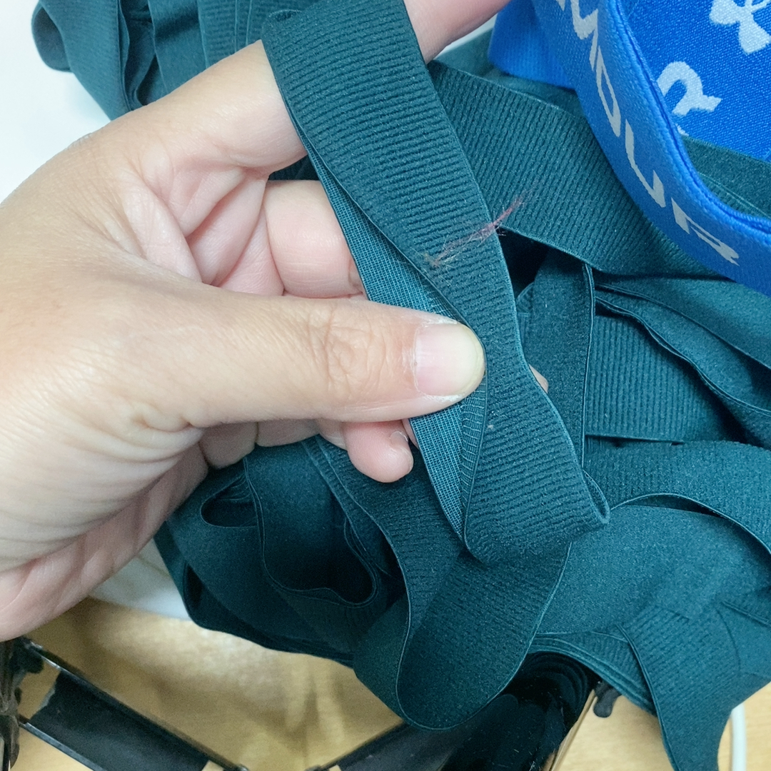 宽2.5开口1.2墨绿松紧带8元半斤满28包邮